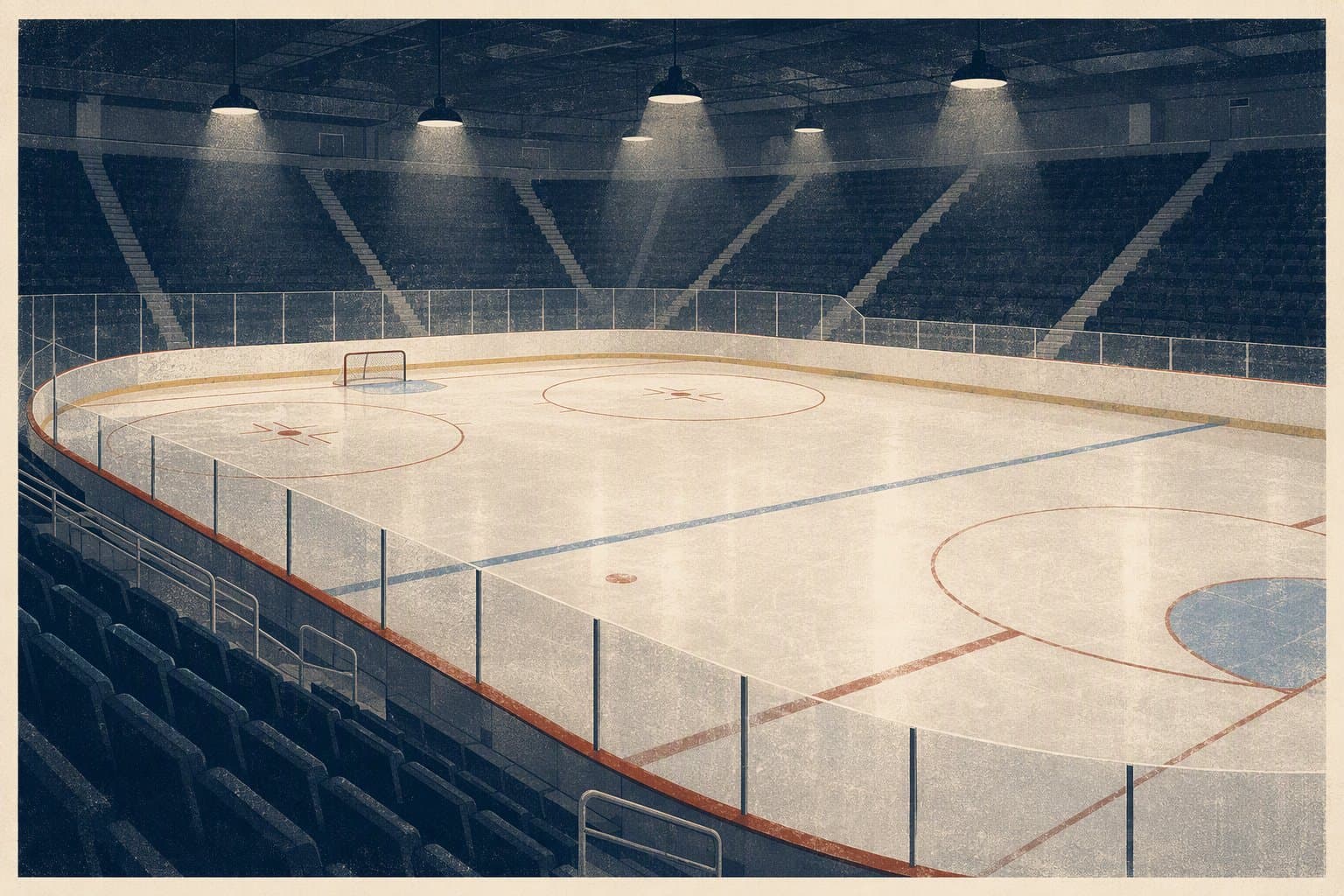 Hockey Arena Atmosphere - illustration, Jake Team LLC
