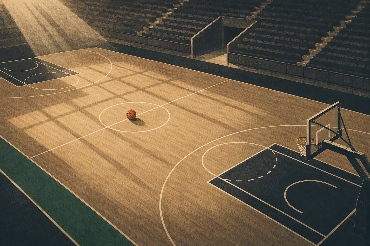 Basketball Game - illustration, Jake Team LLC
