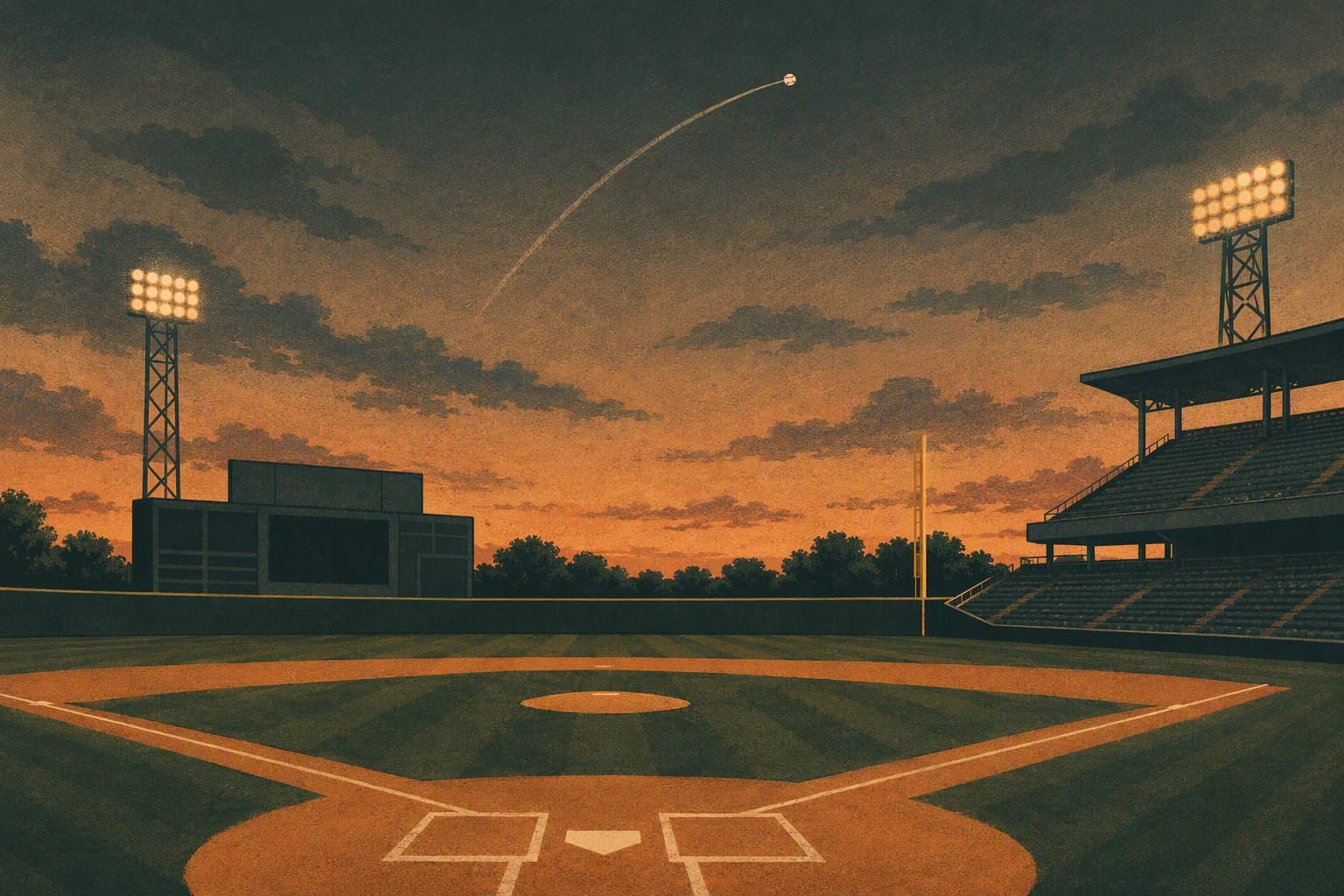 Baseball Victory - illustration, Jake Team LLC