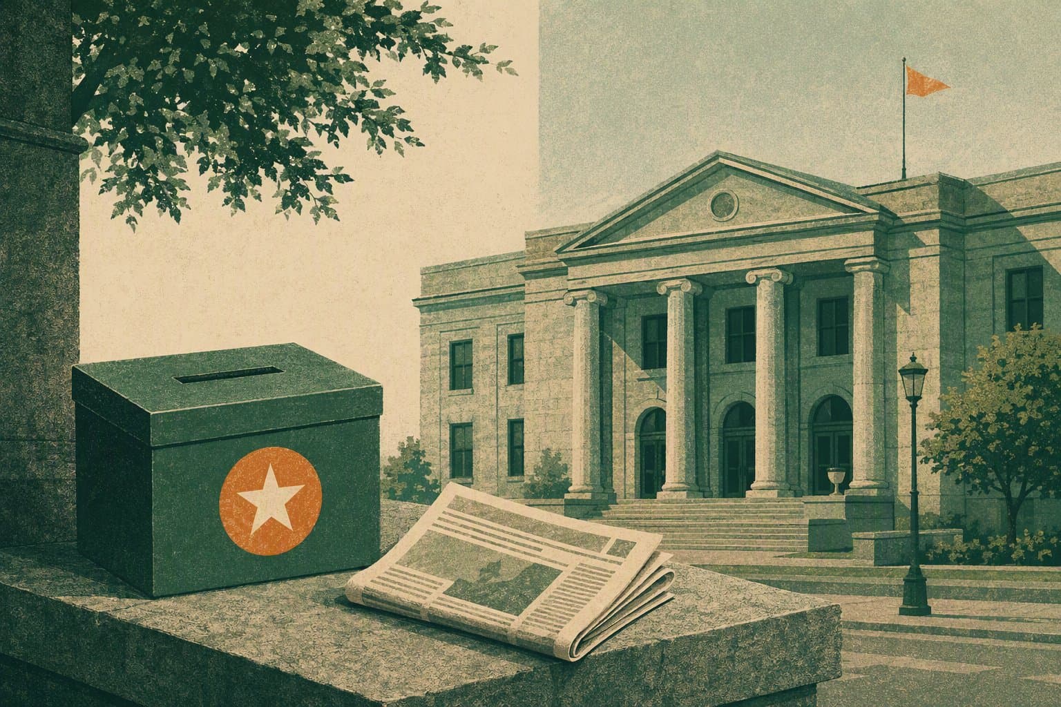 Civic election - illustration, Jake Team LLC