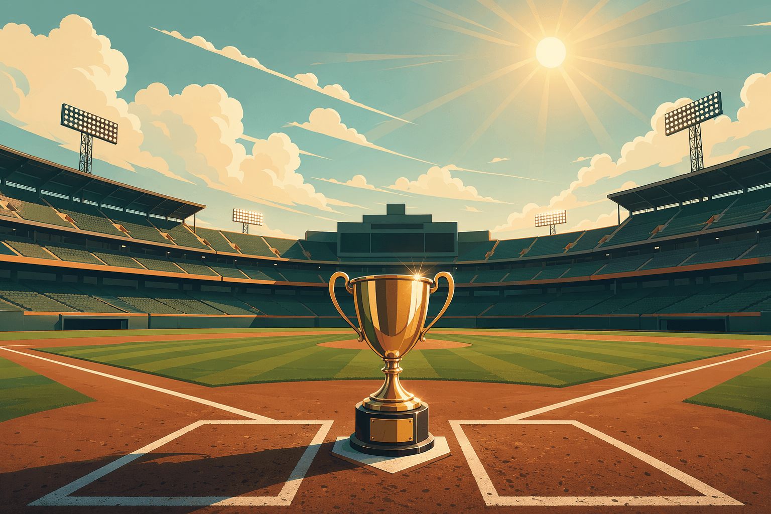 Baseball victory - illustration, Jake Team LLC