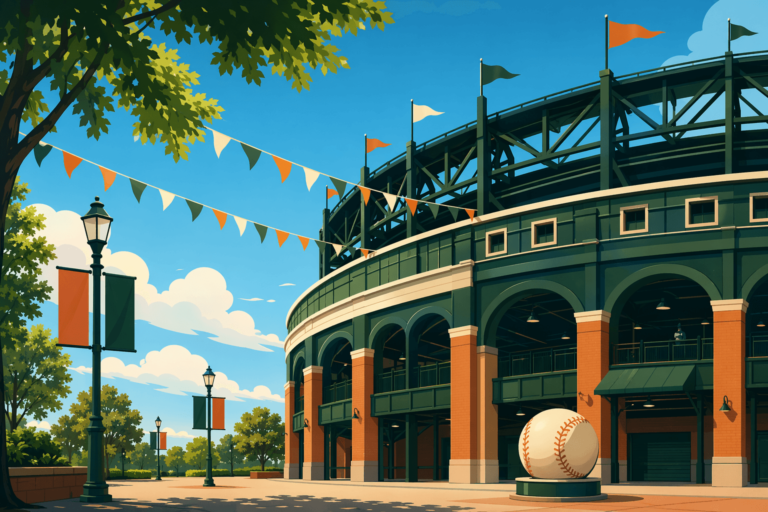 Baseball victory - illustration, Jake Team LLC