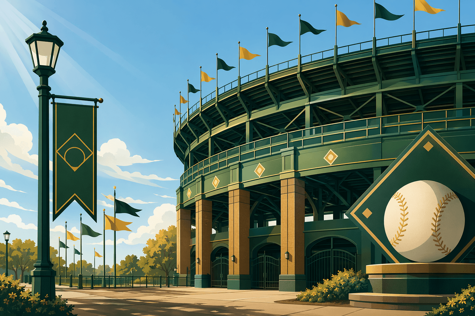 Baseball victory - illustration, Jake Team LLC