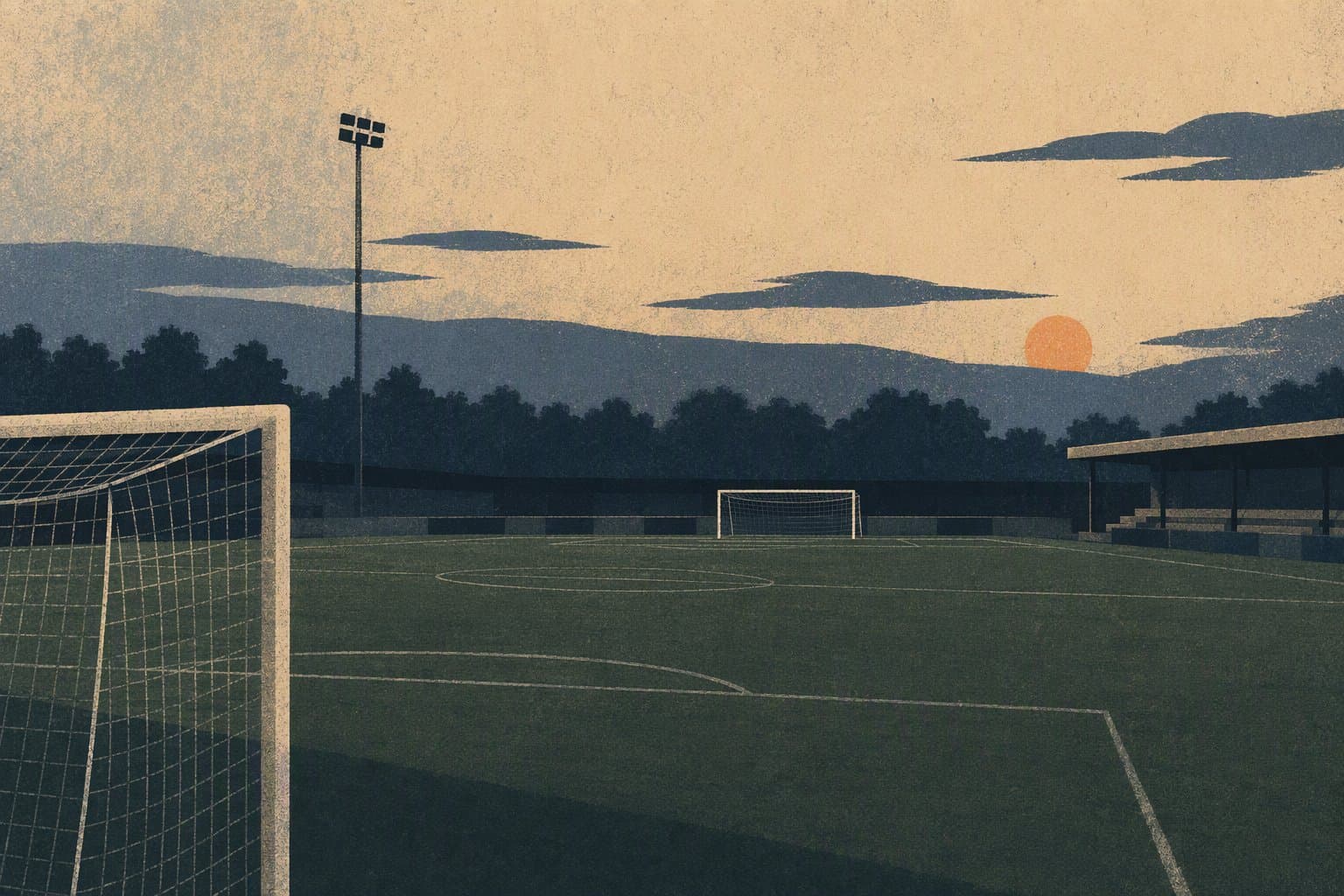 soccer match - illustration, Jake Team LLC