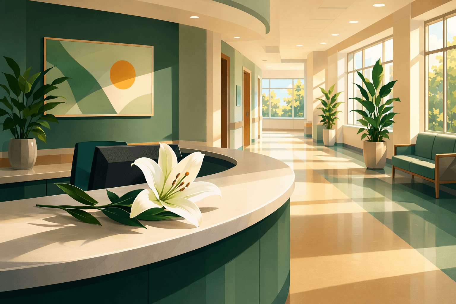 healthcare workplace rights - illustration, Jake Team LLC