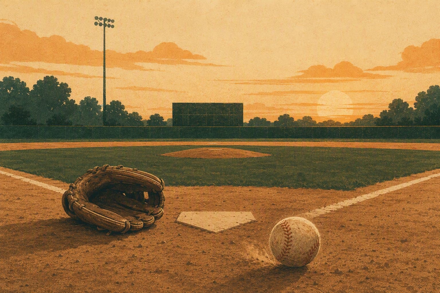 Ballgame Victory - illustration, Jake Team LLC