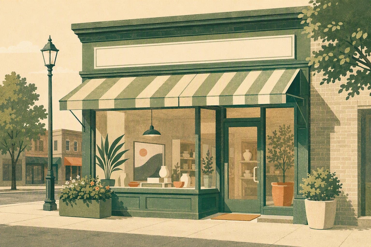 new storefront development - illustration, Jake Team LLC