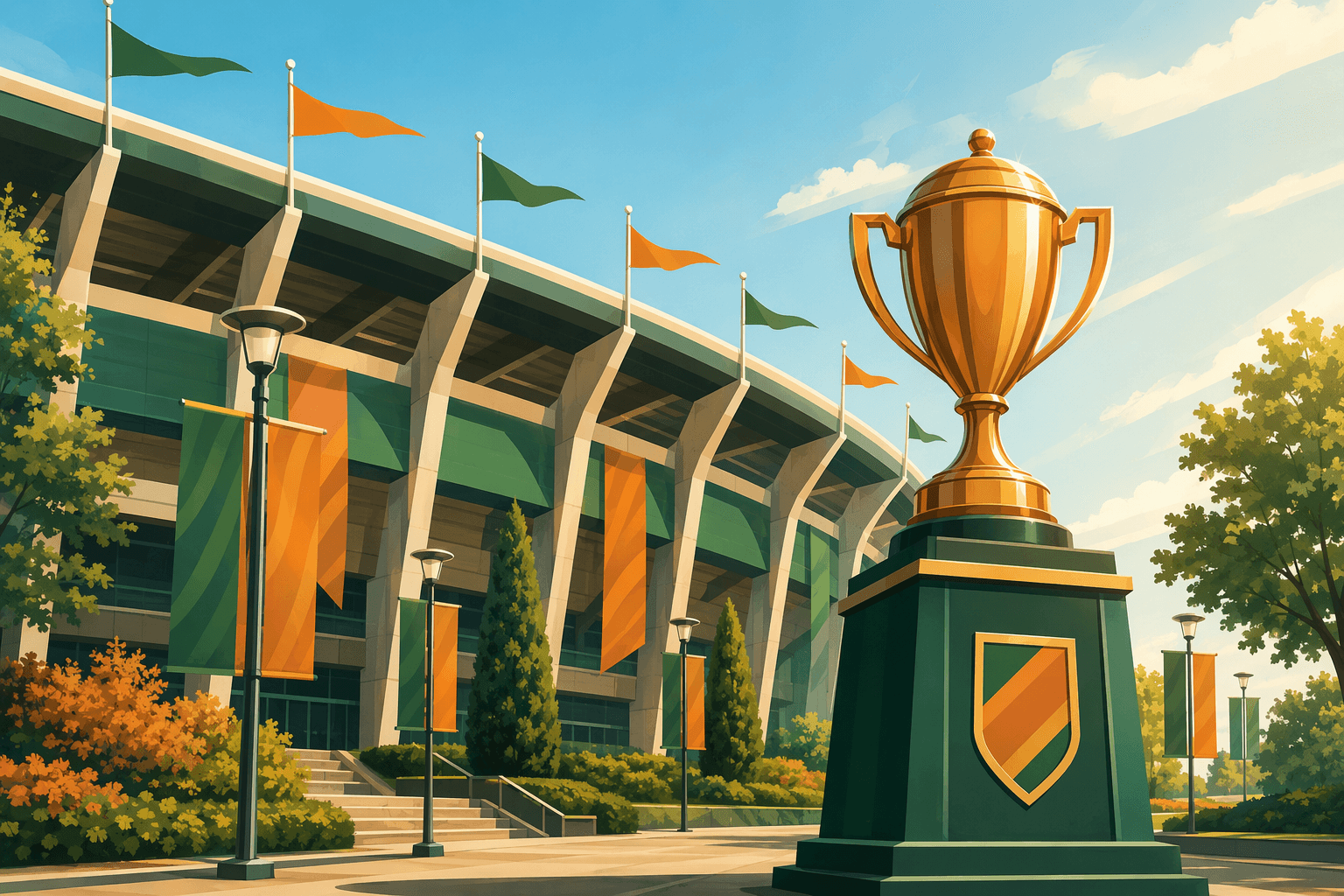 Victory Celebration - illustration, Jake Team LLC