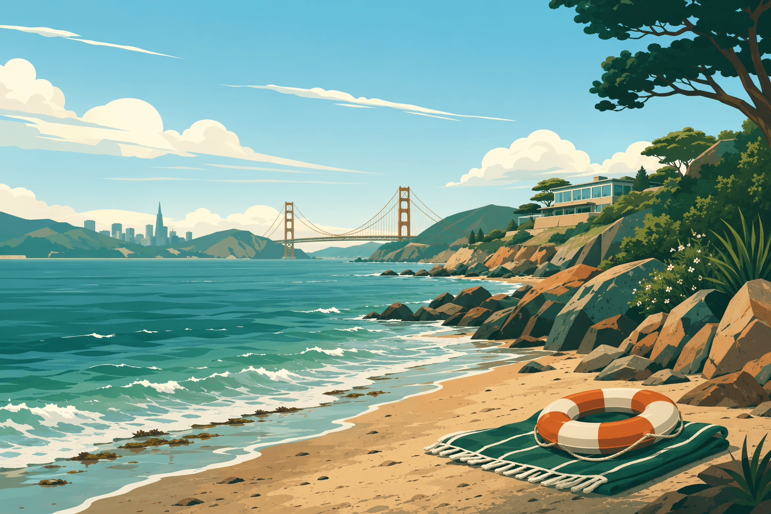 Bay Rescue - illustration, Jake Team LLC