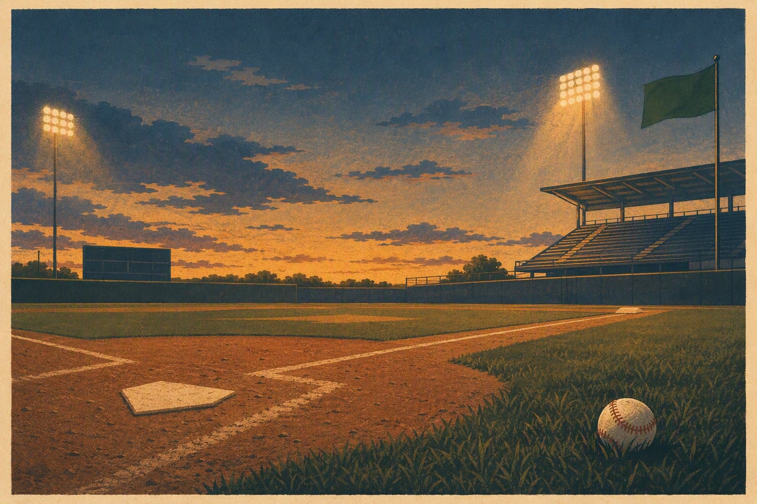 Baseball Victory - illustration, Jake Team LLC
