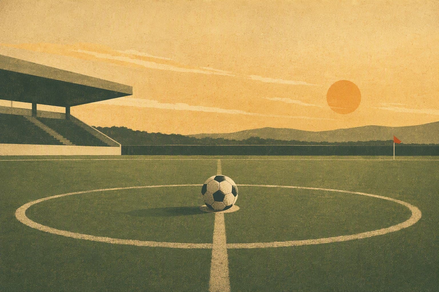 late goal victory - illustration, Jake Team LLC
