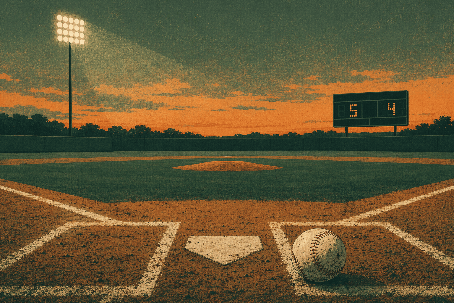 Baseball Rally - illustration, Jake Team LLC