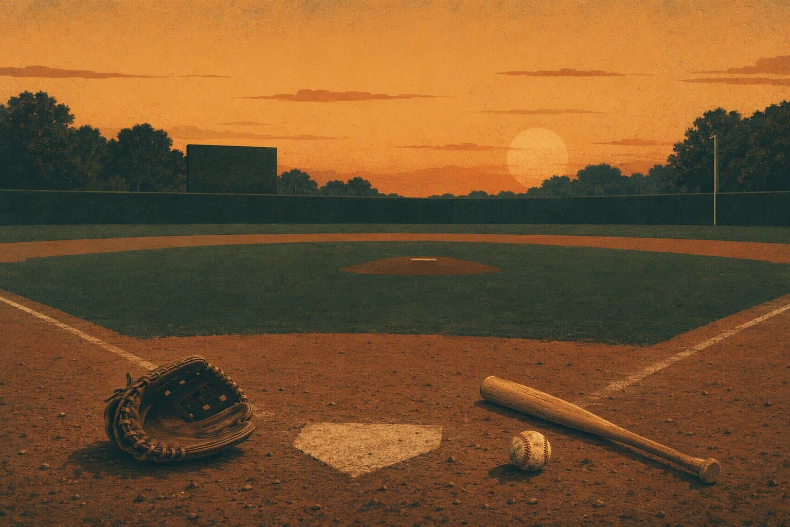 Baseball Loss - illustration, Jake Team LLC