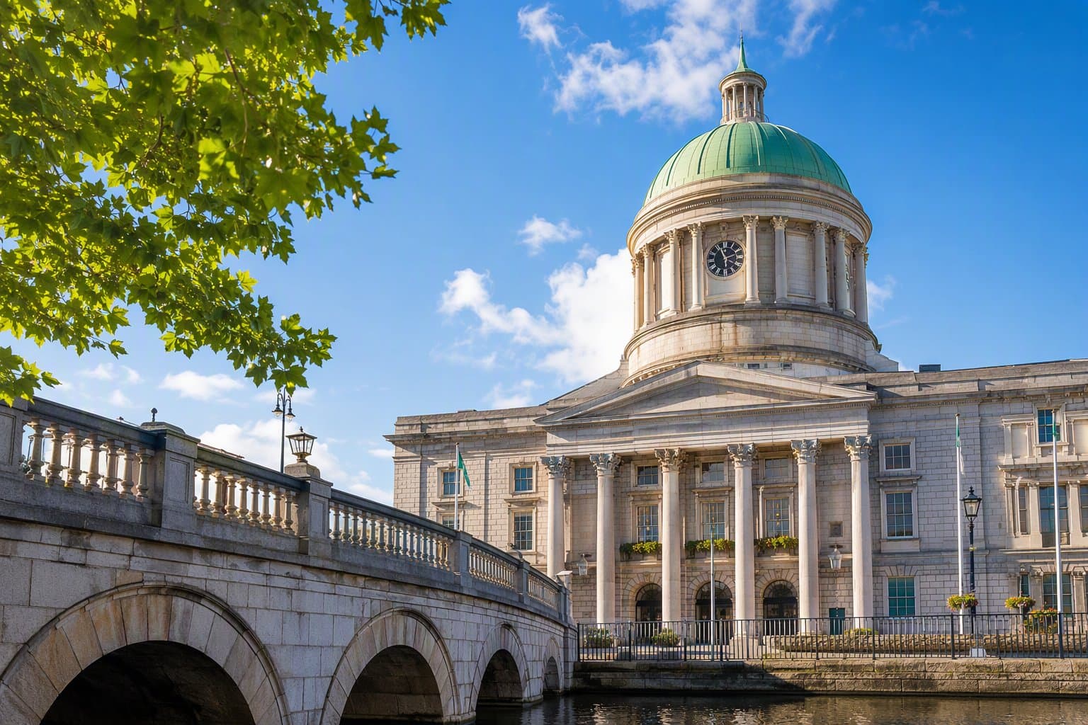 Dublin city hall - illustration, Jake Team LLC