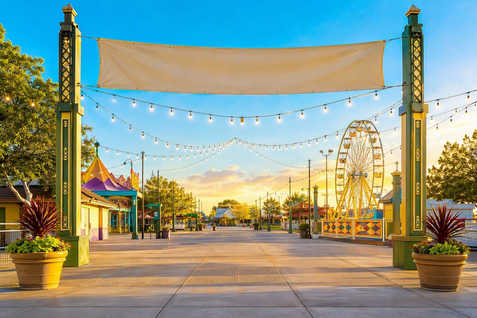 Pleasanton fairgrounds festival - illustration, Jake Team LLC